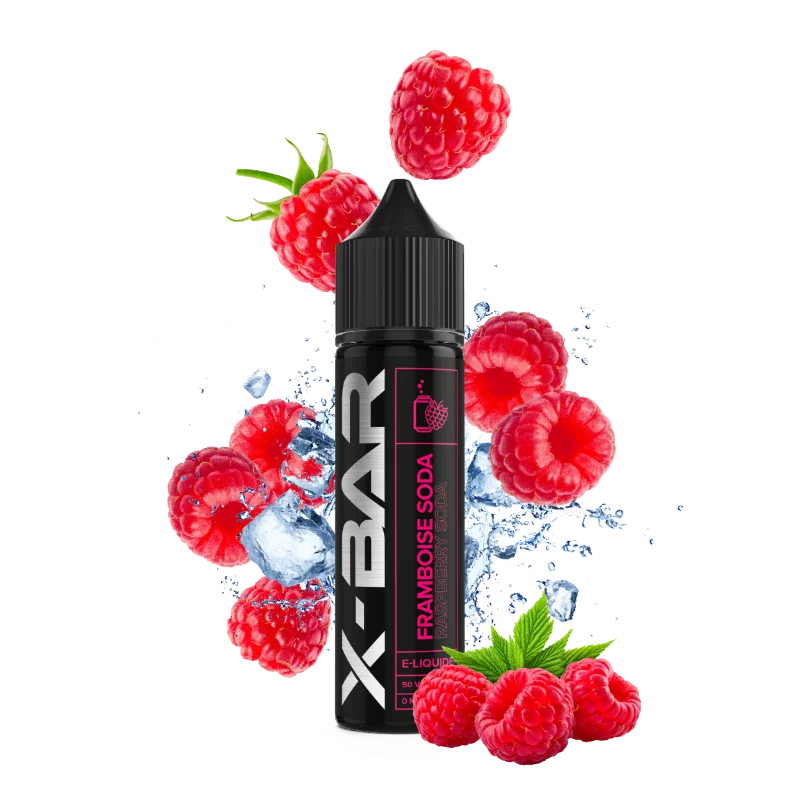 X-Bar Raspberry Soda 50ml liquid